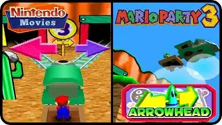 Mario Party 3 - Duel Mode - Arrowhead (2 Players, Mario vs Yoshi)