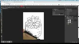 DiA&D | Photopea | Digitize Pencil Drawing P1