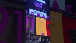 Times Square Billboard 🙏🏿