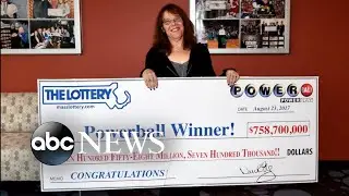 Record-breaking Powerball jackpot winner