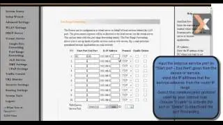 Vertical Fimrware: Port Fowarding Setup