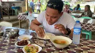 Tinolang Isda with Kinilaw na Talong & Beef Steak