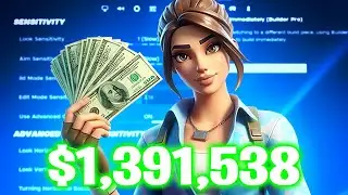 The AIMBOT Settings That Won HIM $1 MILLION... (Best Fortnite Settings)