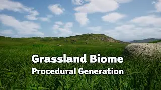 Procedural Grasslands Ecosystem - Overview (UE5)