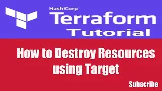 #11 | How to Destroy Resources using Target and RM Flag | Terraform Tutorials In Hindi | IaC