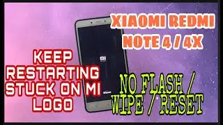 Xiaomi Redmi Note 4 restart problem keep rebooting / Redmi Note 4X. No delete data, no wipe data.