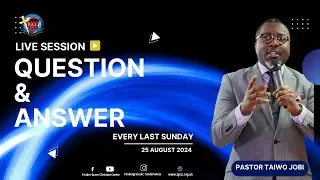 STRONGER AND STRONGER // PASTOR TAIWO JOBI // FAMILY AND CELEBRATION SERVICE // 25/08/2024