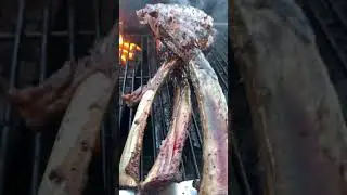 Stacking Tomahawk Ribeye’s | #food #iamchefalvarez #cooking #firefoodie #steak