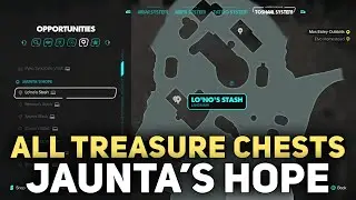 All JAUNTA'S HOPE Treasure Chest Locations - Star Wars Outlaws