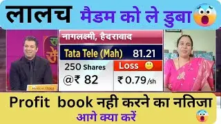 tata teleservices share target | ttml share  