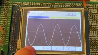 осциллограф + генератор на STM32F4Discovery