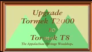 Easily Upgrade Tormek T2000 to Tormek T8