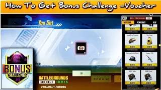 How To Get Free👍 Bonus Challenge - Voucher BGMI. | Free Voucher | BGXHUNTER , Bonus Challenge