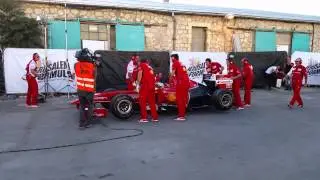 Formula 1 enters the garage