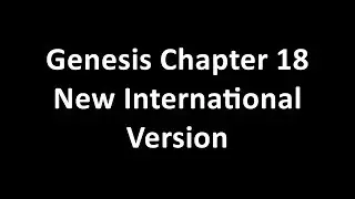 Genesis Chapter 18 NIV