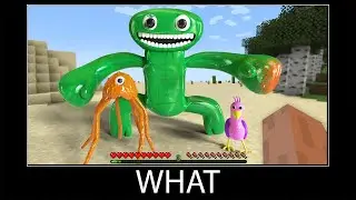 Minecraft wait what meme part 223 realistic minecraft Garten Of Banban Jumbo Josh