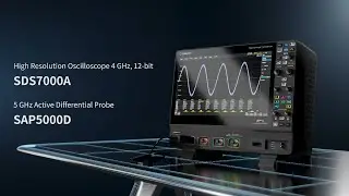 SIGLENT introduces its first high-bandwidth, high-resolution oscilloscope SDS7000A,  4 GHz&12-bit
