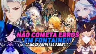 NÃO PISE EM FONTAINE ANTES DE VER ESSE VIDEO! - GENSHIN IMPACT 4.0