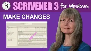 Scrivener 3 for Windows: Customise a Word Section Layout