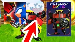*NEW* E-123 OMEGA ICON OUT NOW IN SONIC SPEED SIMULATOR!!