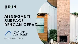 TUTORIAL ARCHICAD - Tips Mengganti Surface dengan Cepat di Archicad (Bahasa)
