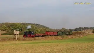 Rasender Roland im Goldenen Oktober Teil 1 Fotosonderzug mit Vulcanlok