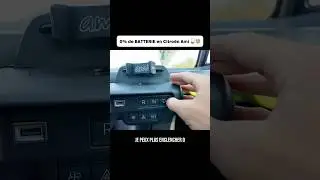0% BATTERY in a Citroën Ami!! 🪫