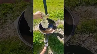Жарим рыбу в Казане 🔥 озера кезеной ам #gopro #чечня #грозный #рыбалка