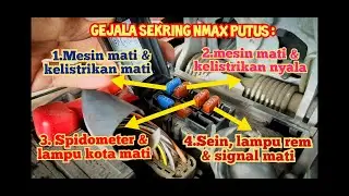 Fungsi sekring nmax // nmax gak bisa hidup #sekringnmax