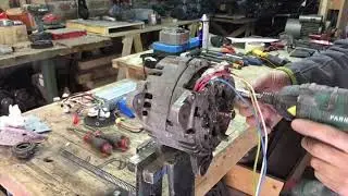Alternateur Transformé en Moteur cablage étoile