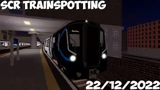 Trains At Stepford Victoria 22/12/2022 - SCR Trainspotting - Roblox