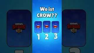 Wo ist Crow? 👀 Teil 1 #brawlstars #find #challenge #supercell