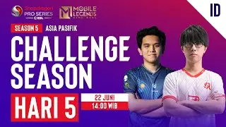 🔴 [ID] AP MLBB | Snapdragon Mobile Challenge Season | Season ke-5 Hari ke 5
