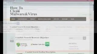 Remove Conduit Toolbar and search.conduit.com
