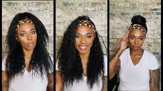 BEST EVERYDAY WIG | STUDIO CUT BY PROS GLUELESS NONE LACE HEADBAND WIG HBW002 | SAMSBEAUTY.COM