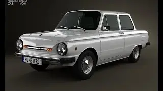3D Model ZAZ 968M Zaporozhets 1979 3D Model at 3DExport.com