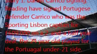 Reading FC Weekly Wednesday News Brief 03/01/13