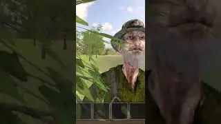 лицо пожилого рыбака #metel