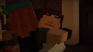 Minecraft Story Mode Episode 2 Jesse X Petra (Romantic & Cute scenes)