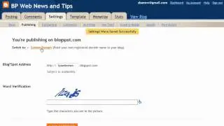 Using the Blogger to WordPress (B2W) Redirection Plugin