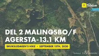 20200913 - del 2 av 4 mil: Malingsbo till Fagersta