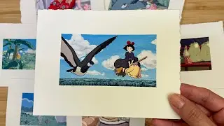 Painting a Scene from Studio Ghibli’s 💨 Kiki’s Delivery Service with Gouache