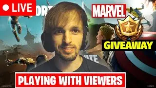 🔴Fortnite Live Chapter 5 Season 4 Playing With Viewers Customs later Battle Pass Giveaway #fortnite