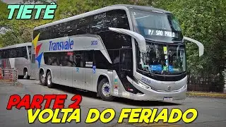 MOVIMENTAÇÃO na VOLTA do FERIADO na RODOVIÁRIA TIETÊ - PARTE 2 | G8 da TRANSVALE e ÔNIBUS EXTRAS!
