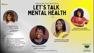 Mocktails & Cocktails; Let's Talk Mental Health