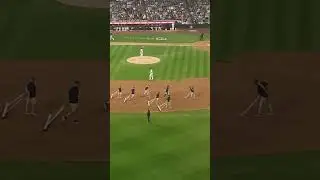 Cleaning Brewers Field! #Brewers #Baseball