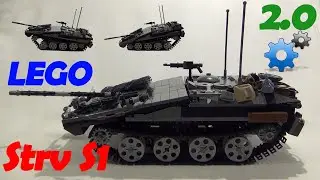 LEGO Strv S1 (Ver 2.0) [Lego Tank MOC] (reuploaded)