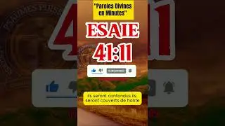 esaie 41:11#bible #dieu #jesus #motivation  #verset #video #viral #biblemessage #psaume #fypシ