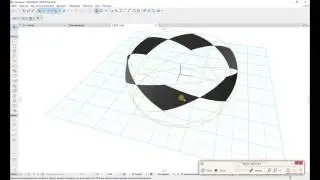 Морф в ArchiCad. Моделирование элементов оболочки пространственной конструкции в ArchiCad.