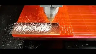 CNC milling FR-4 epoxy glass PCB board  using TS-30 (for sale)